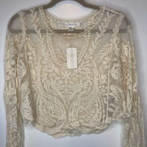 Ivory Knit Top